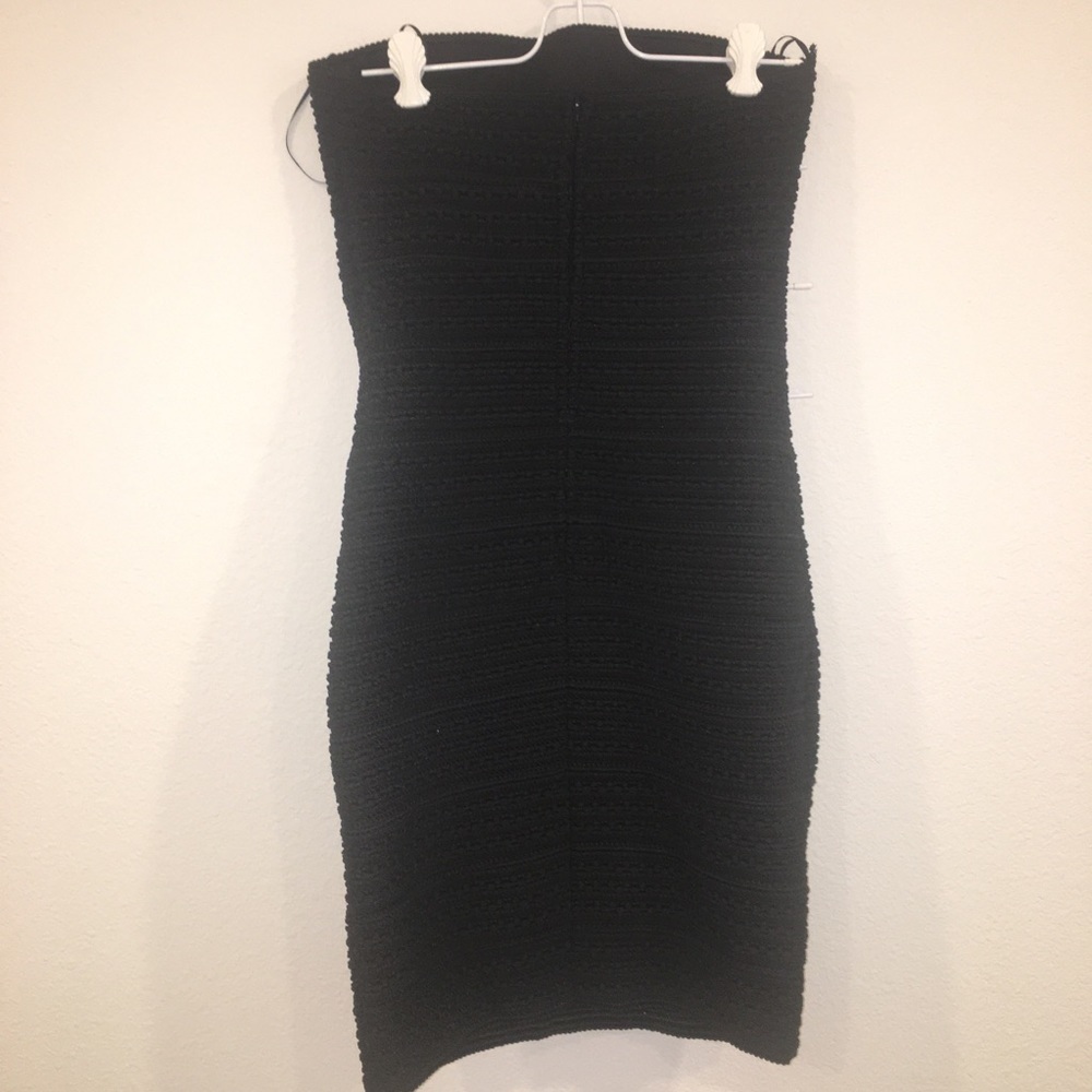 Cache black detailed bodycon dress size 2 - Picture 4 of 5